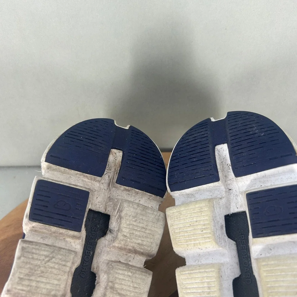 On Cloud 5 Mens Running Shoes Navy White 3MF10070692 Size 13